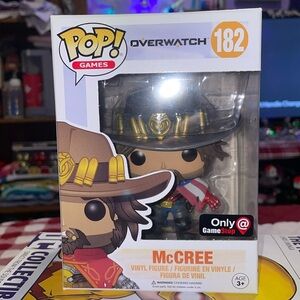 GameStop Exclusive Overwatch American McCree Funko Pop! #182